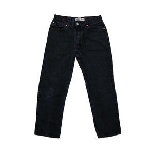 Dark Grey Levis 550 Jeans Zip Fly Made In Mexico